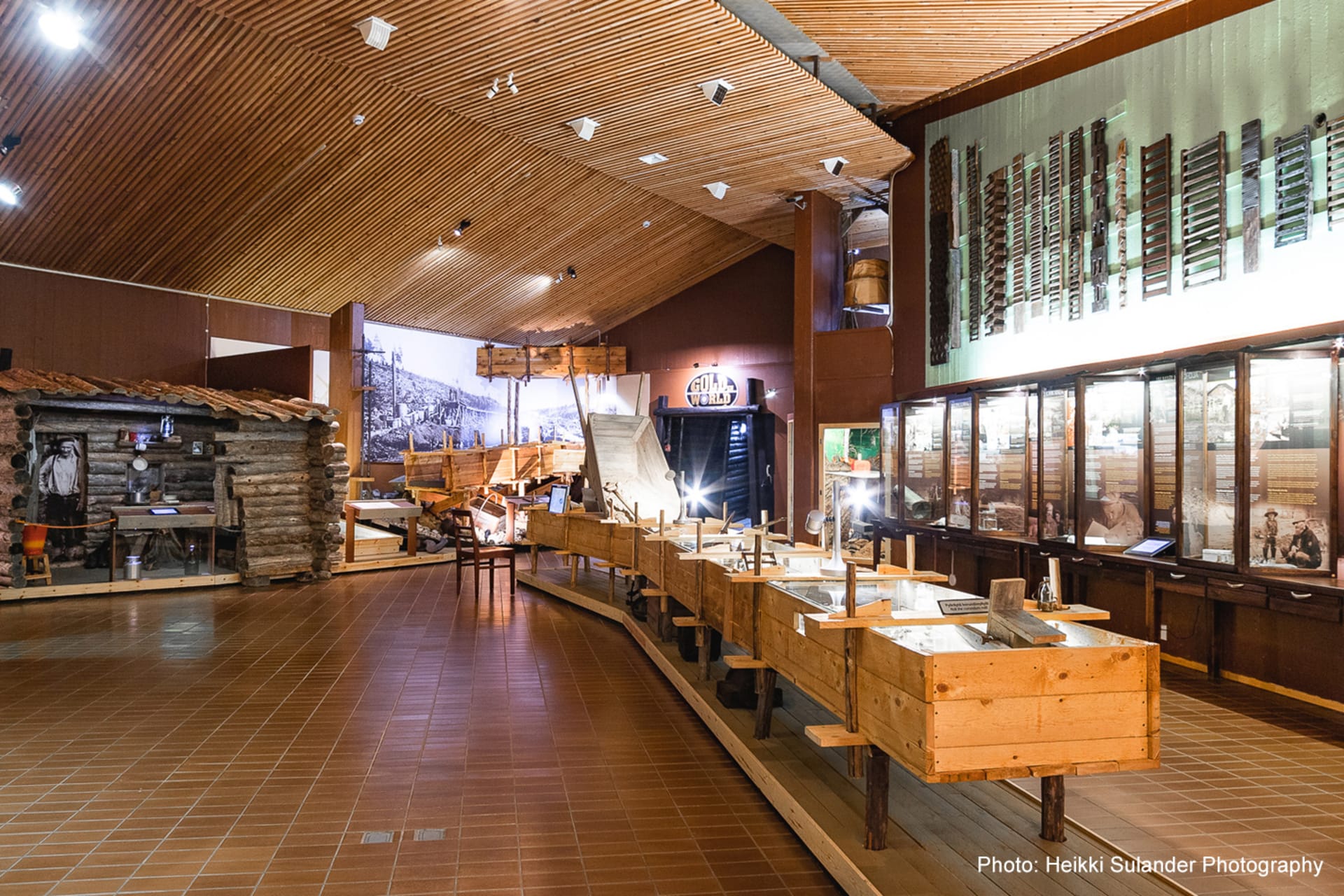 Main exhibition of the Gold Museum