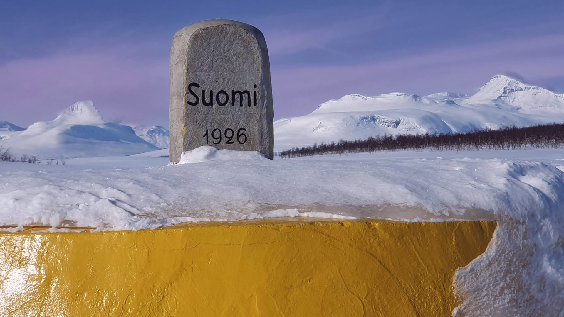 The Three-Country Cairn of Finland, Norway and Sweden