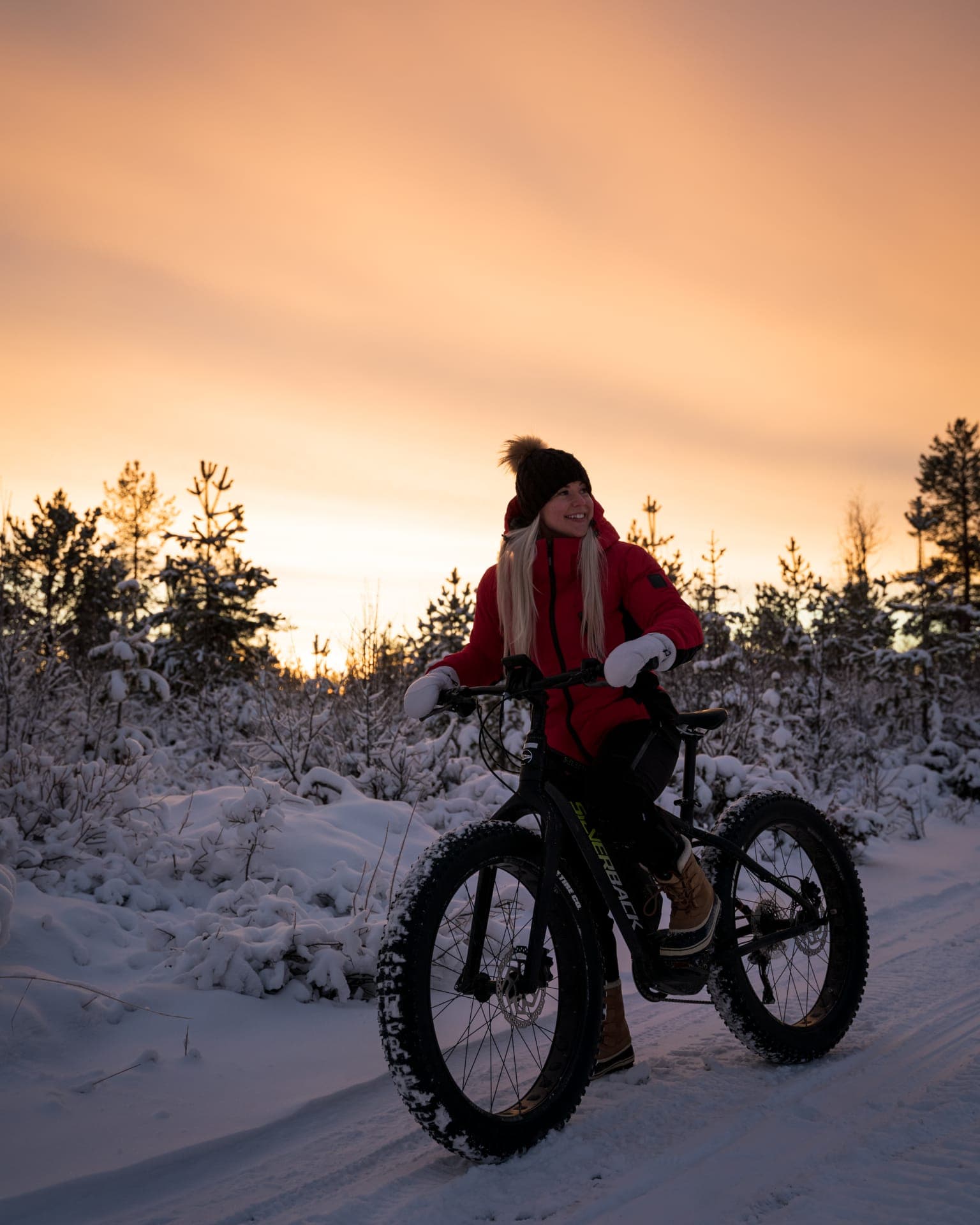 Fatbike Bike Cyckling Läskipyörä Rental Vuokraus Posio