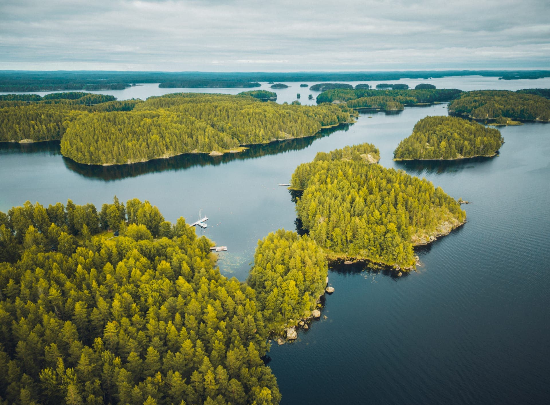 Linnansaari ilmakuva