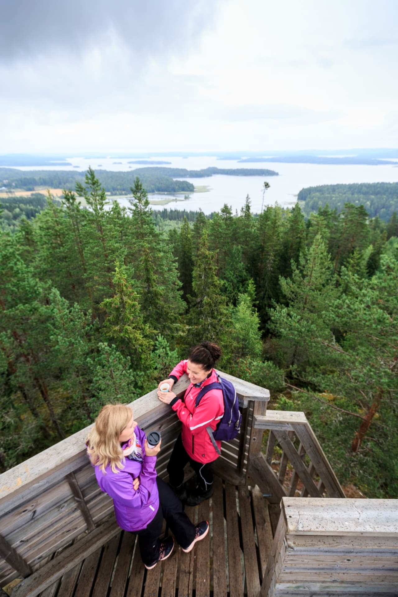 The triangulation tower of Oravivuori in Jyväskylä is part of the UNESCO World Heritage Site.
