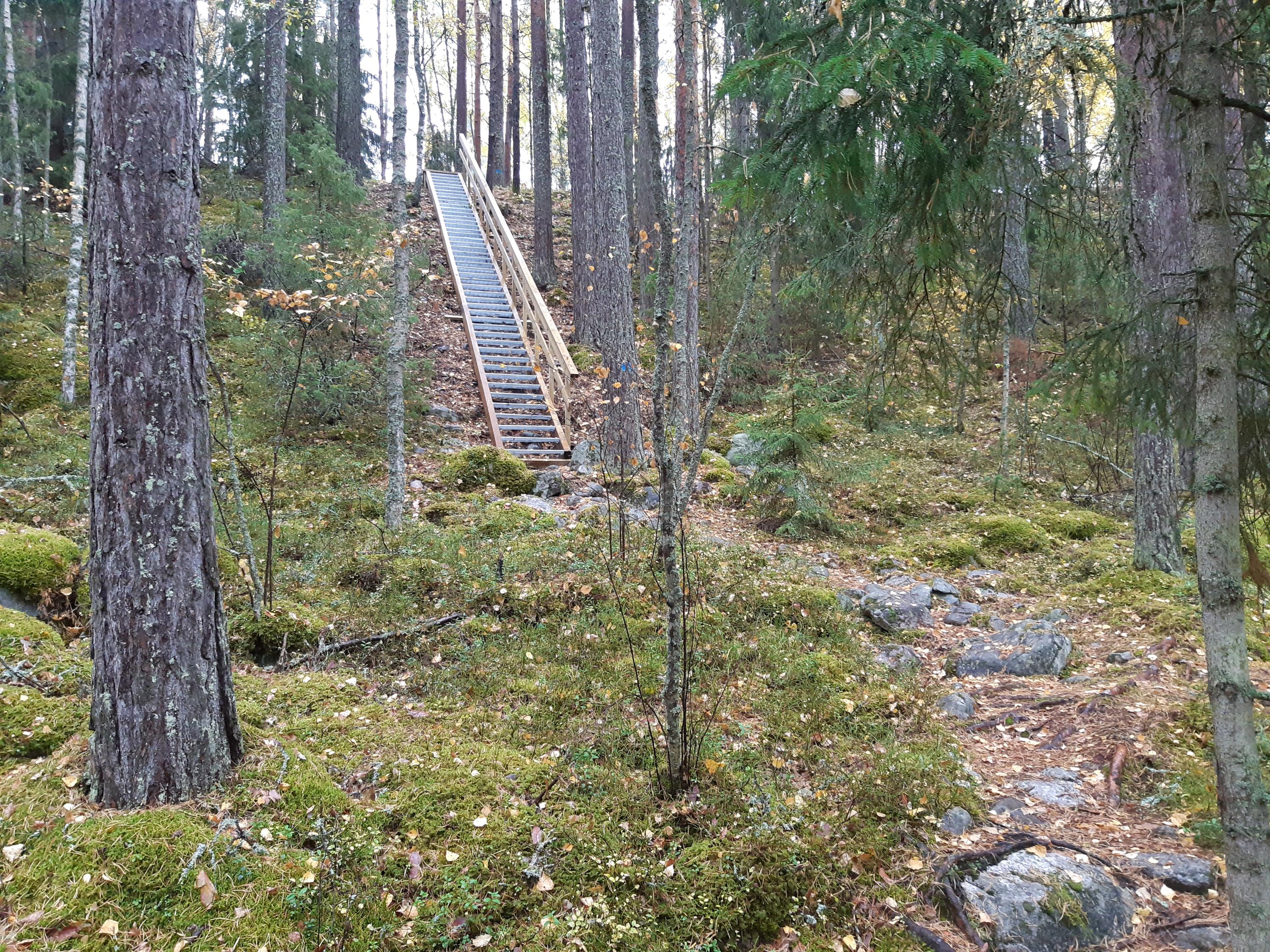 Päijänne National Park. Kelvenne Trail.
