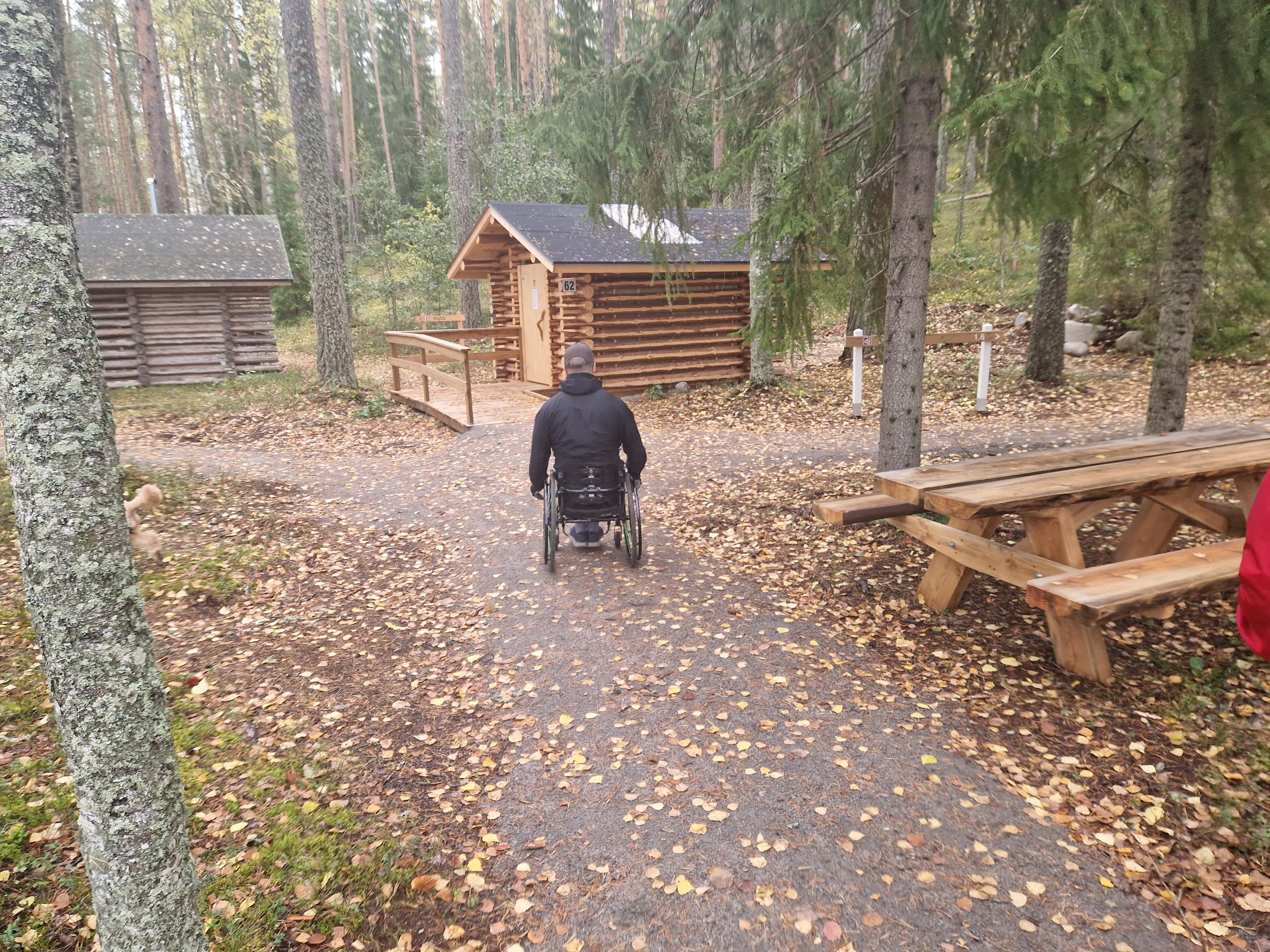 Koloveden kansallispuisto. Hirviniemen esteetön reitti.
