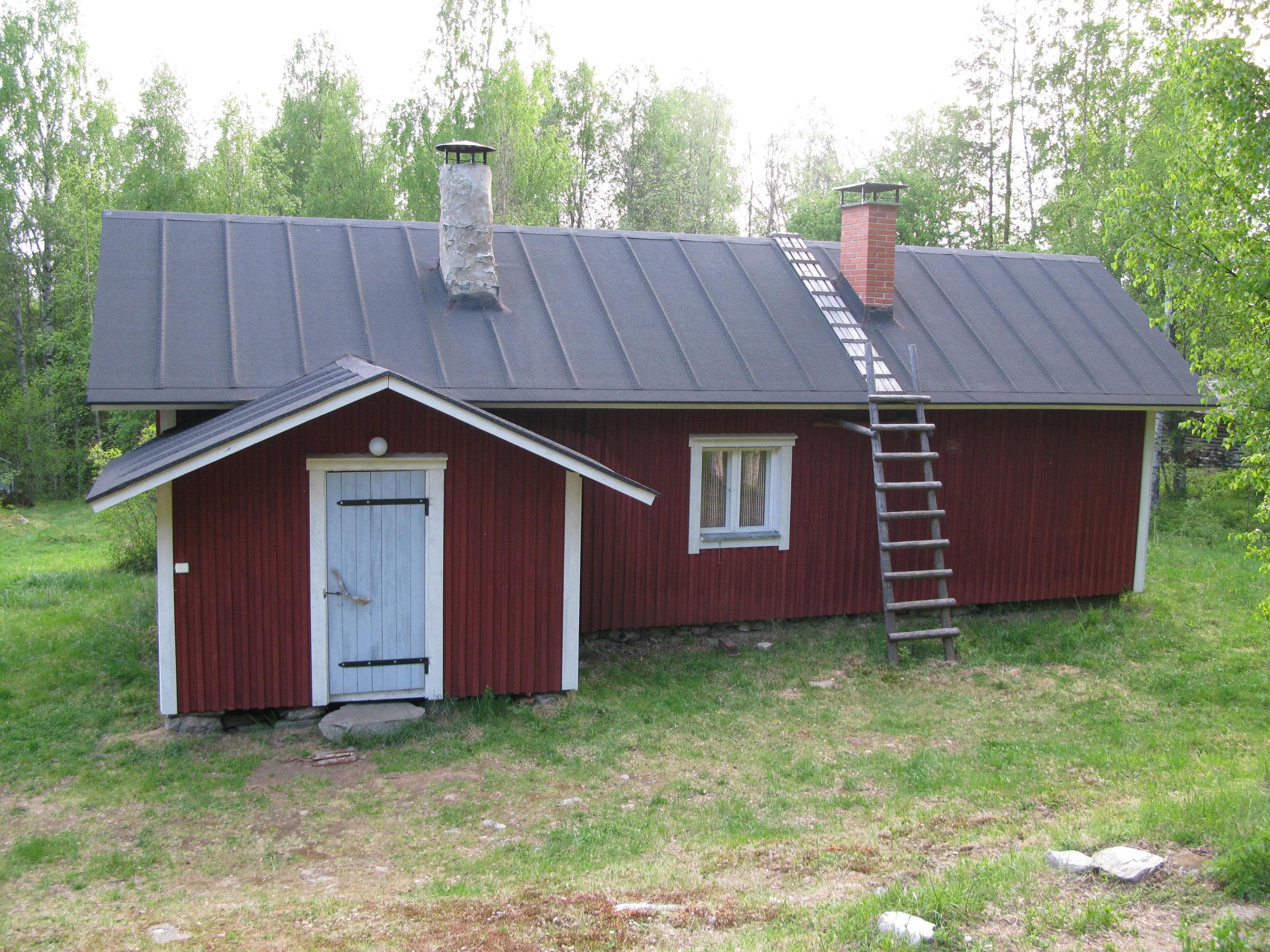 Red house.