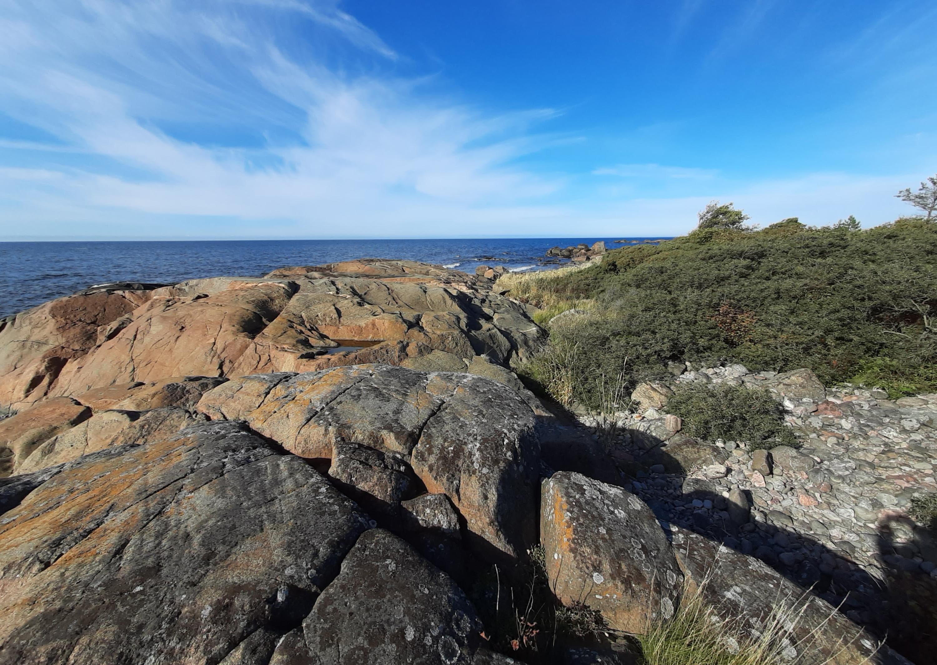 Image: Marjo Kekki A rugged rocky seashore.
