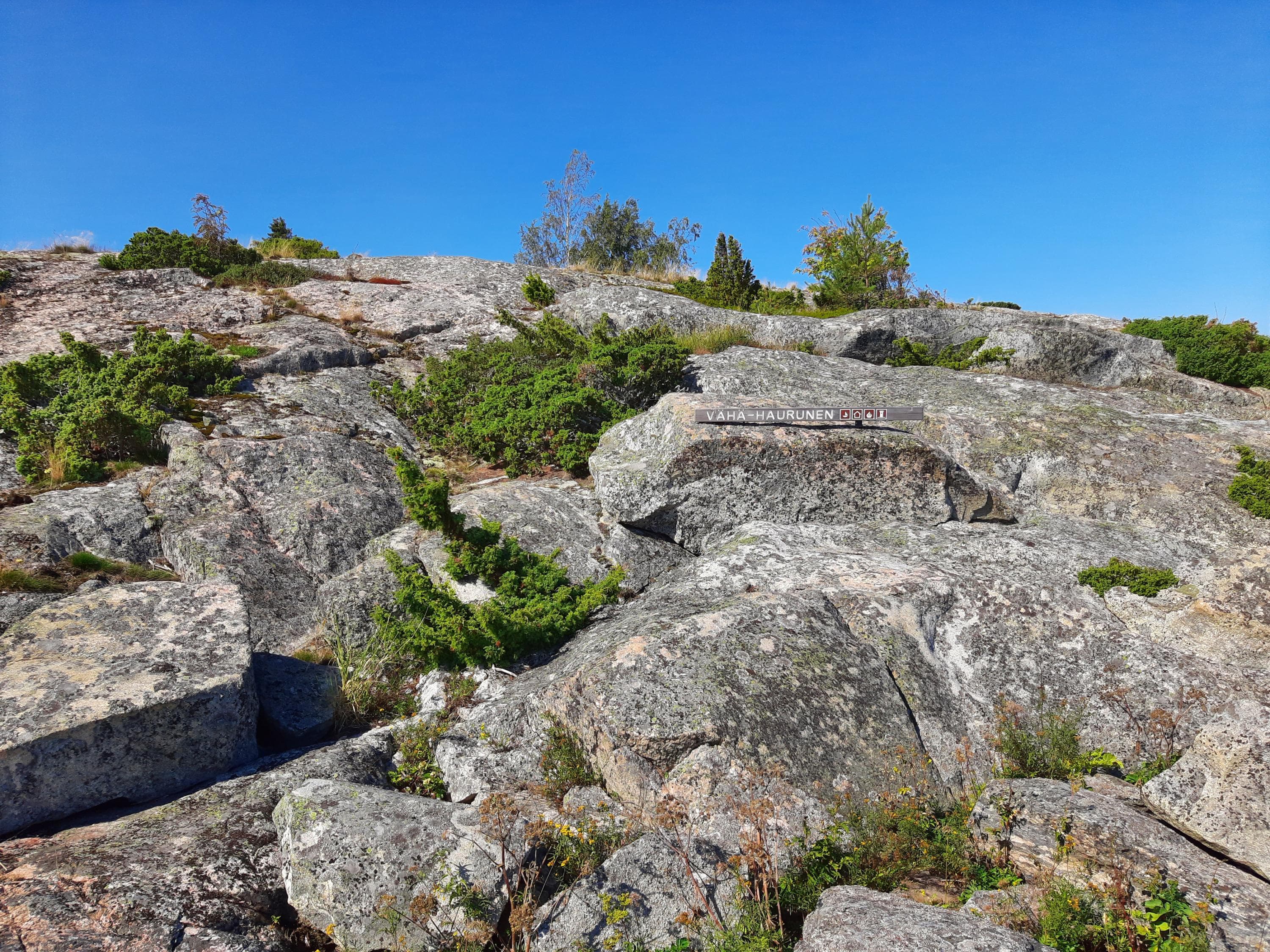 Image: Marjo Kekki Large boulders which covering shallow lichens.