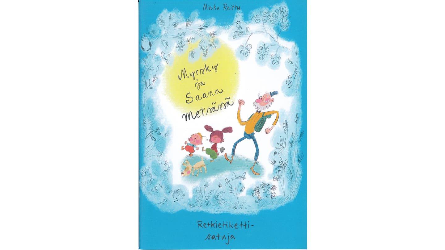 Image: Metsähallitus Cover image from the book Storm and Saana in the Forest — Outdoor Etiquette Stories.