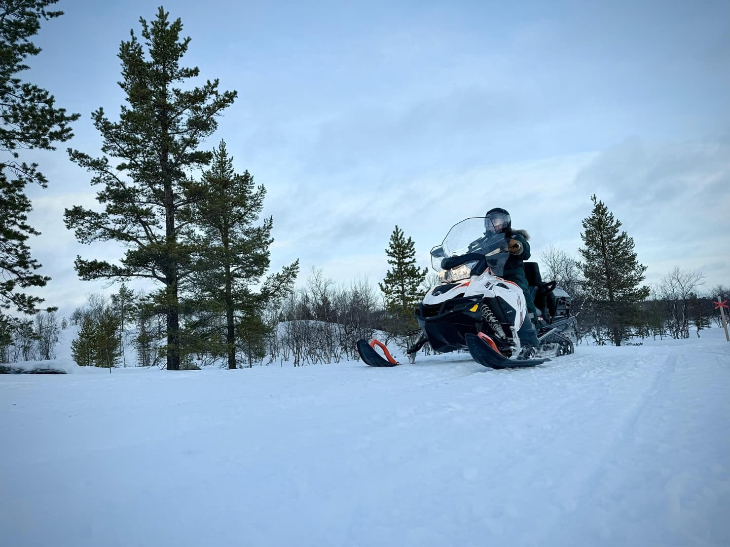 Govva: Jouni Männistö Moottorikelkkailija.