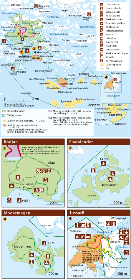 Tammisaaren saariston kartat 